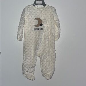 Heaven Sent Cream Kids Footie